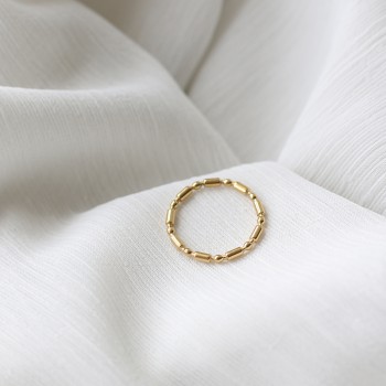 Simple Pearl Small Versatile Ring